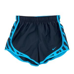 NIKE Dri Fit Running Shorts Pull On Built In Liner, Drawstring